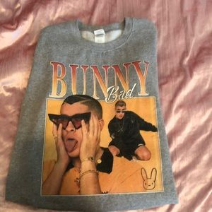 💖3/$20 Bad Bunny Crewneck
